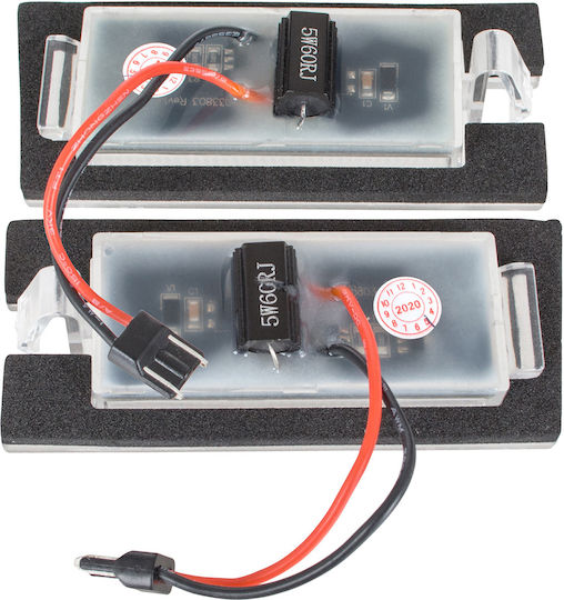 Jeep Cherokee 2013 LED Kennzeichenbeleuchtungen 2 Stück Satz