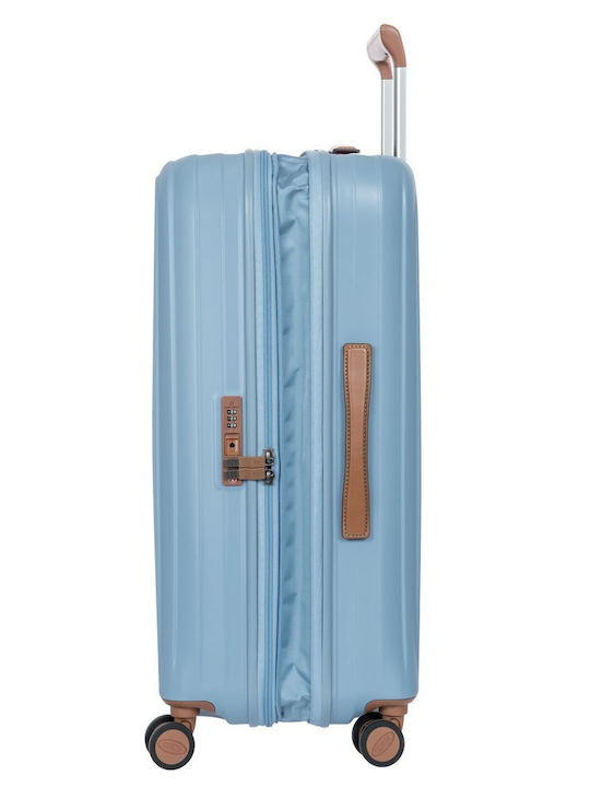 Bric's Milano Valiză de Călătorie Medie Sky Blue cu Înălțimea de 69 cm