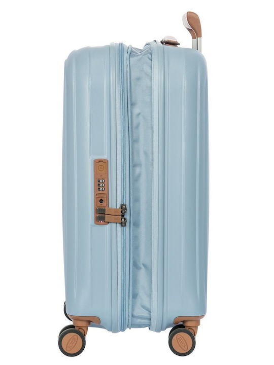 Bric's Milano Valiză de Călătorie Medie Sky Blue cu Înălțimea de 57 cm