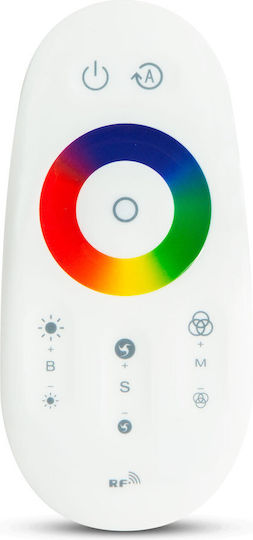 Alista Home Bandă LED RGB Rezistentă la Apă 5m Tip SMD5050 cu Sursă de Alimentare și Telecomandă