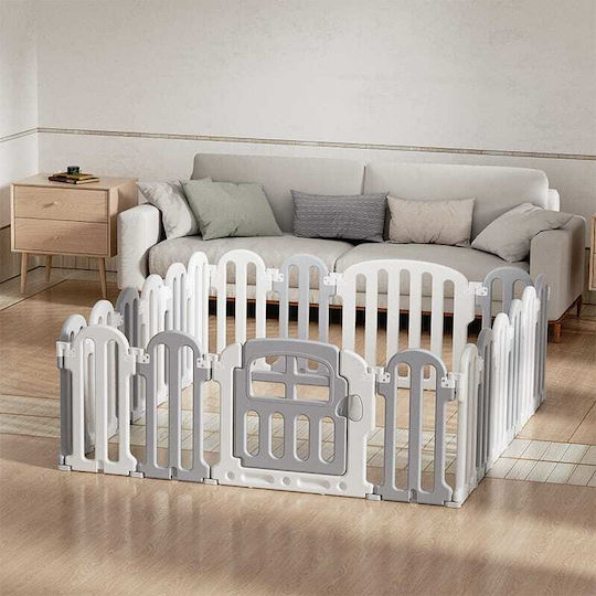 Kidstoys Φράχτης Παιχνιδιού Γκρι