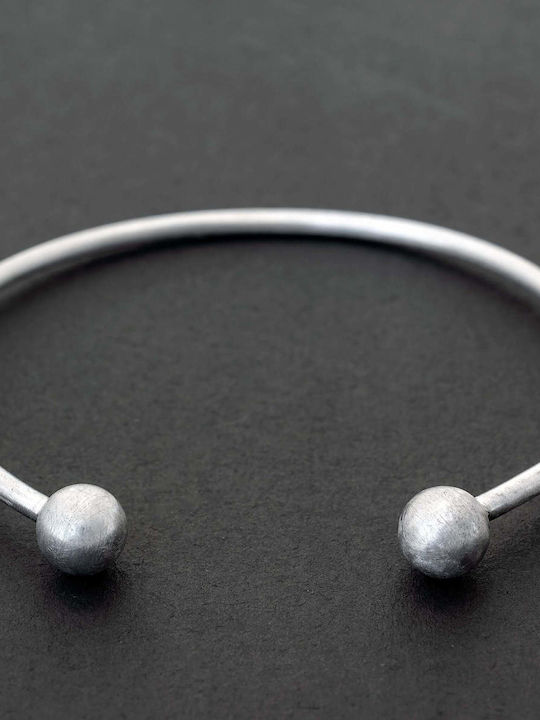 Men's Bracelet Cuff Handmade Silver 925 21cm