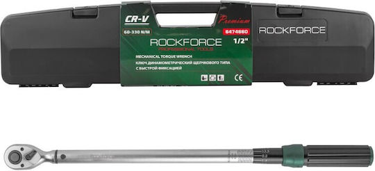 Rockforce Cheie Dinamometrică Cu Patrat 1/2" Cuplu 330-330 Nm Cu Lungime 59 Cm