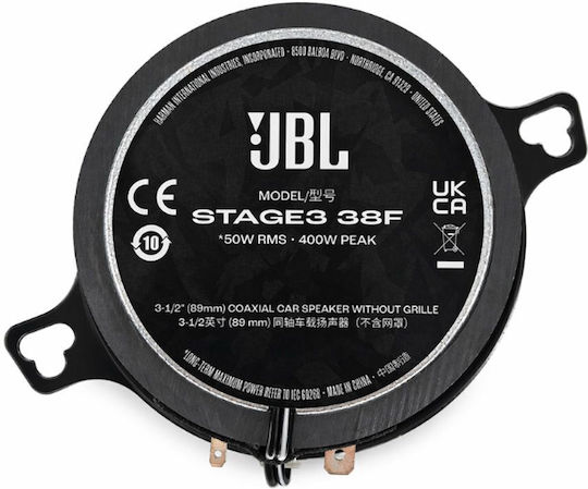 JBL Stage 3 38F Ηχείο Αυτοκινήτου 3.5" με 50W RMS (Woofer) Τεμάχιο