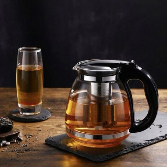Karaca Teekanne mit Filter Glas Transparente 2000ml