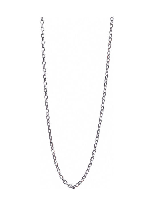 925 Rhodiumbeschichtete Silber Halskette Choker Stil 38 Cm 1 G