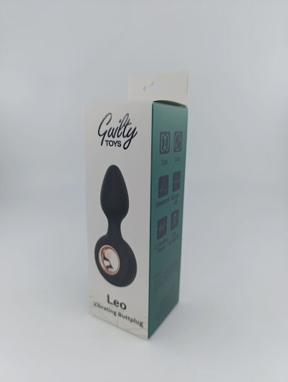 Guilty Toys Vibrator Anal Negru