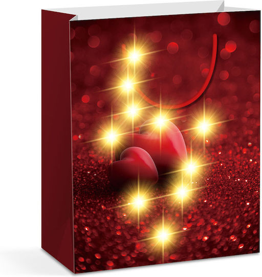 Alista Home Geantă Hârtie Tematică Crăciun Albă 26.5x33x12.7cm 12 Bucăți