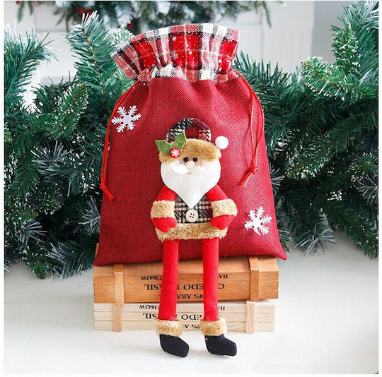 Alista Home Geantă Roșie Pentru Cadou De Crăciun 30x25cm