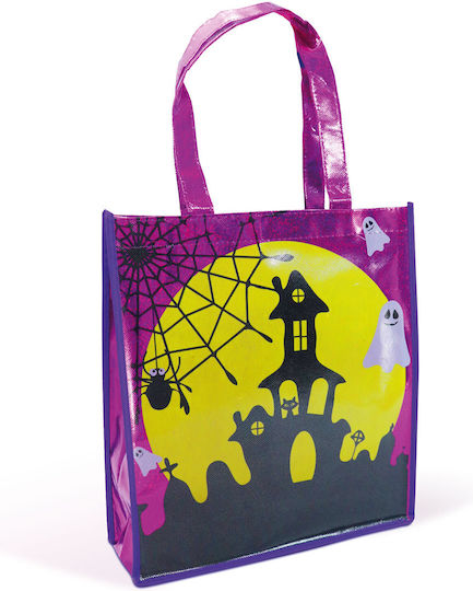 Alista Home Geantă Pentru Cadou Cu Tematică Halloween Violet 30x33cm