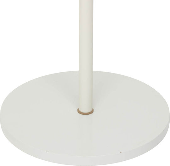 5Five Cuiere Pom Metalic Alb 40x40x175.5cm