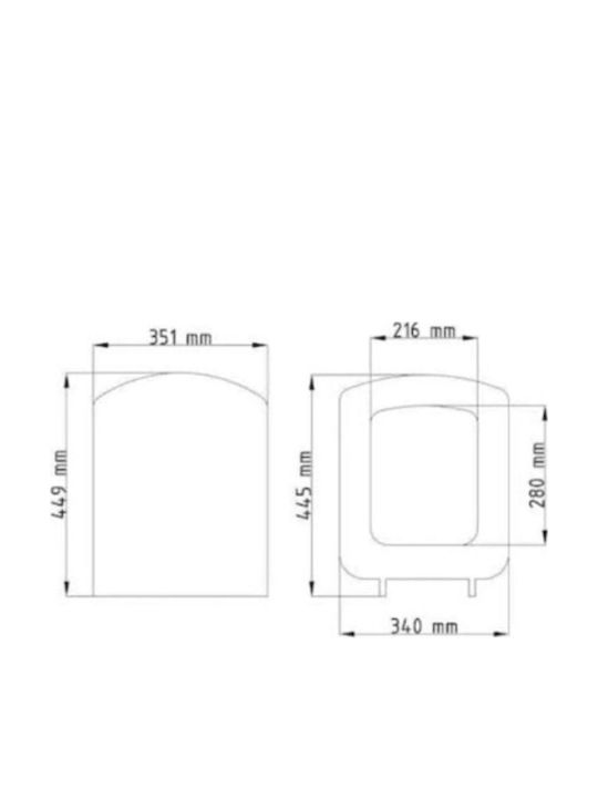 SteweHome Capac WC Plastic