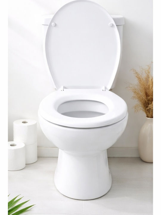 SteweHome Toilet Seat Plastic White