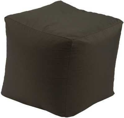 Vielseitiger Sitzsack Hocker Wasserdicht Cappuccino 40x40x40cm