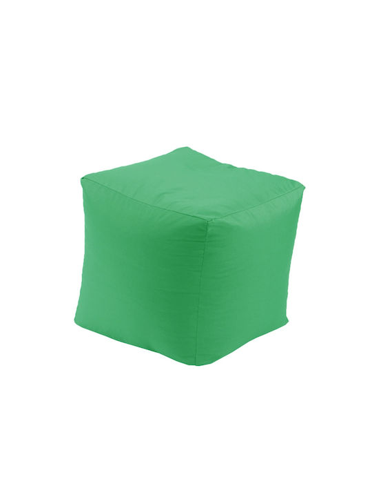 Многофункционален Пуф За Табуретка Водоустойчив Sea Green 40x40x40см
