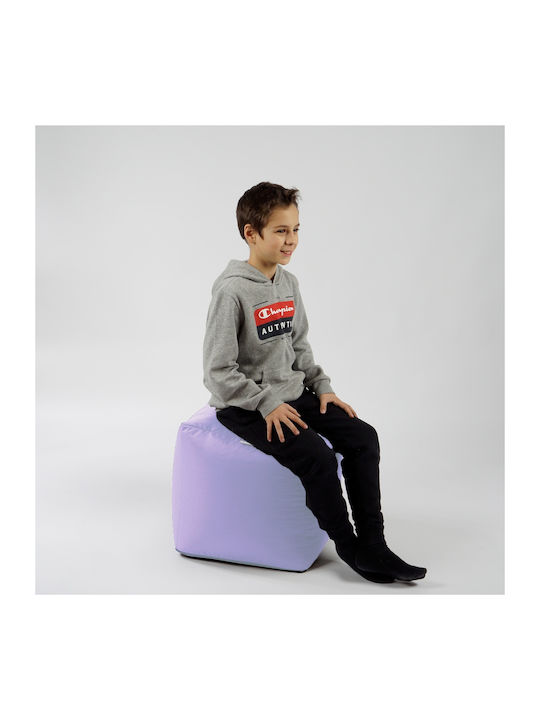Fotolii Puf Polimorfic Scaun Impermeabil Lila 40x40x40cm