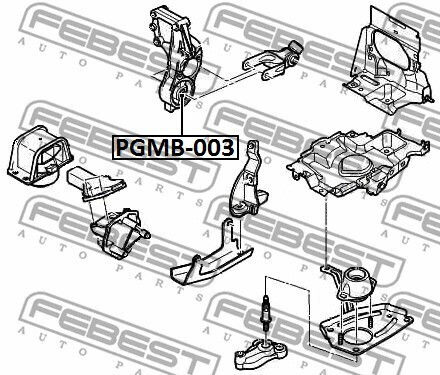 Suport Motor Febest Pgmb-003