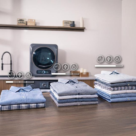 Cecotec Преносима Перална Машина в Сив Цвят