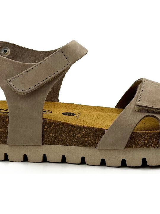 Anatomisch Damenplattformen Beige