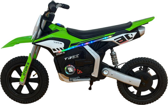 Kids Ride-On Electric Motorbike 24 Volt Green