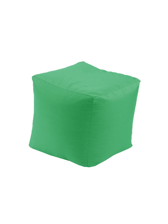 Vielseitiger Sitzsack Hocker Wasserdicht Sea Green 45x45x45cm
