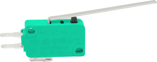 Set 5 Kw3a Spdt On On 250v 16a Micro Întrerupătoare Electrice Microswitch 3 Pini Set 5 Bucăți