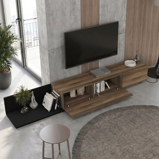 TV-Ständer Enstey Schwarz M260xP41.8xH33.5cm
