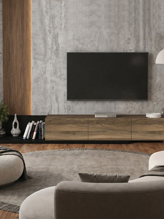 TV-Ständer Enstey Schwarz M260xP41.8xH33.5cm