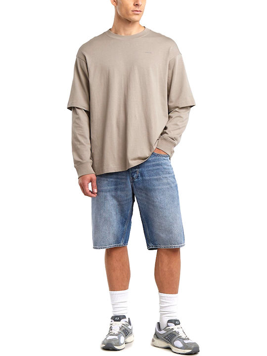 Men's Denim Bermuda Blue