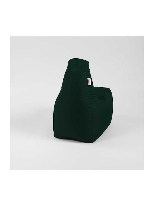 Puf Relax Wasserdichte Pouf Tuborg Grüne 50x40x55cm