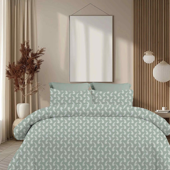 Astron Italy Vivian Σετ King Size 4τμχ 260x280εκ. με Λάστιχο Grey