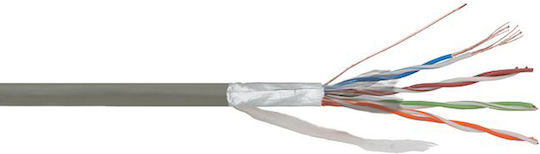 Set 305 Ftp Cat5e Patch Cable 305m Aluminum Shielded Cca Flexible Internet Network Pvc