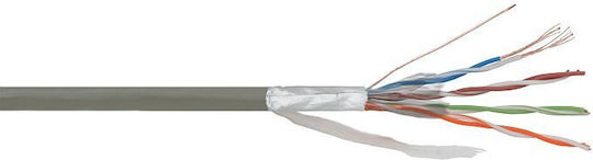 Set 305 Ftp Cat5e Patch Cable 305m Aluminum Shielded Cca Flexible Internet Network Pvc