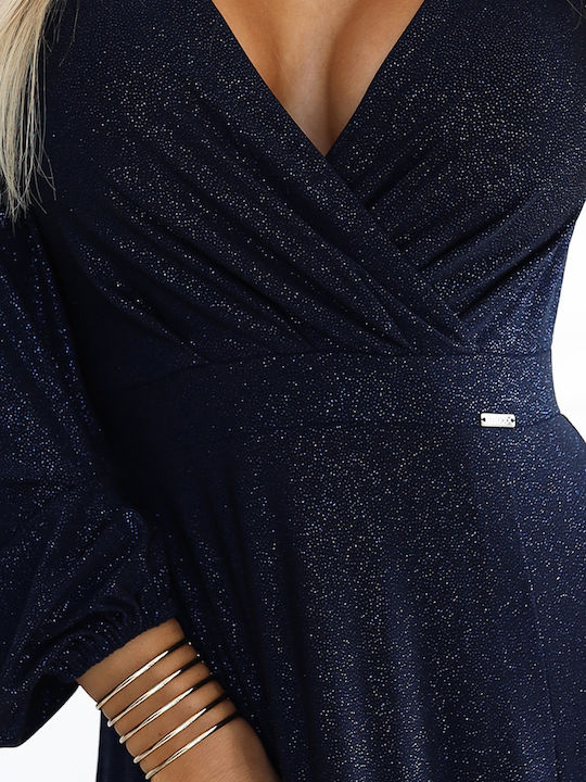 Maxi Φόρεμα για Γάμο / Βάπτιση Navy Blue