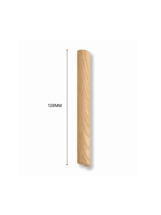 Finetto Mâner Pentru Mobilier Din Lemn Masiv Stejar Cu Centrele Găurilor 320mm 273-UPR0311#32