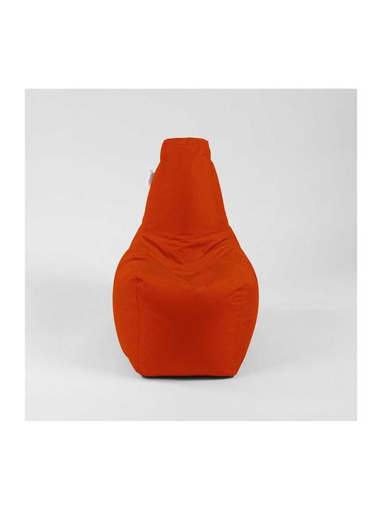 Pufrelax Sitzsack Wasserdichte Neon Orange 50x40x55cm