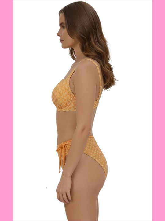 Set Bikini High Waist Yellow