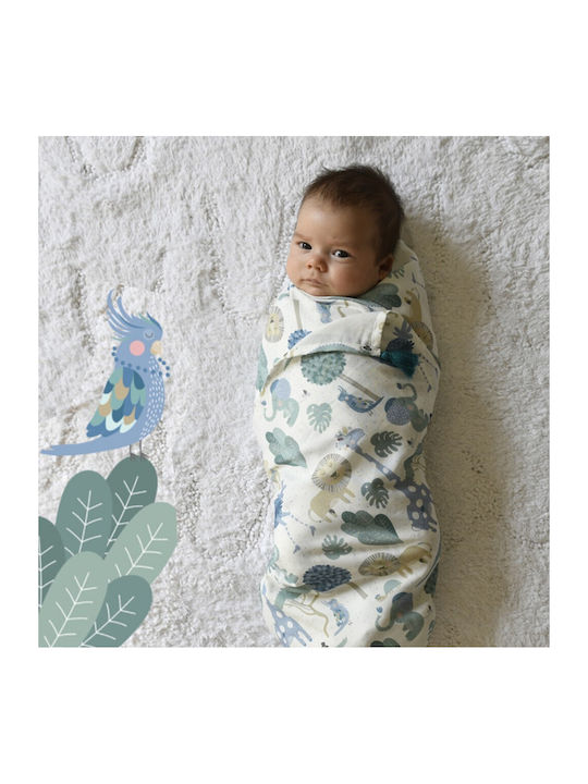 La Millou Nursery Swaddling Blanket Bamboo Pink 100x120cm