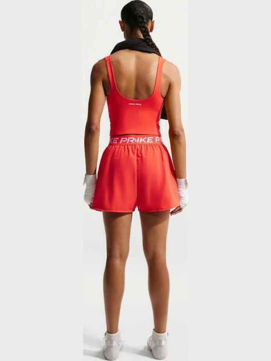 Np Df 365 Women's Leather Shorts Dri-Fit Red