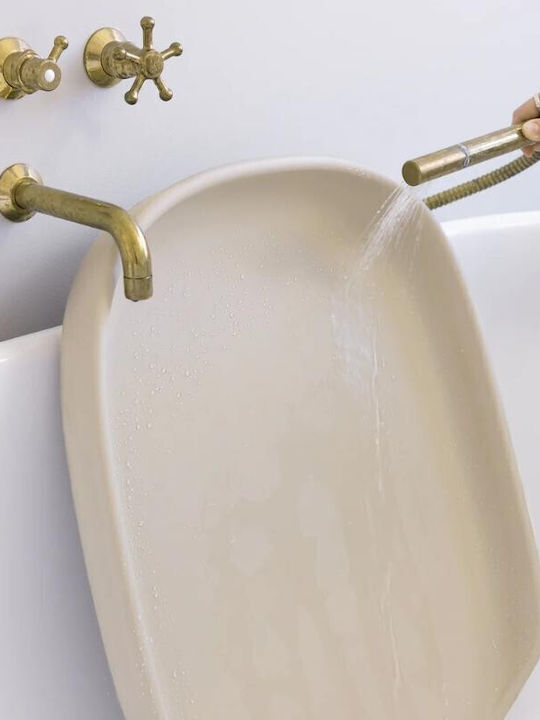 Sebra Αλλαξιέρα Μωρού από Πλαστικό Seabreeze Beige 50x65cm