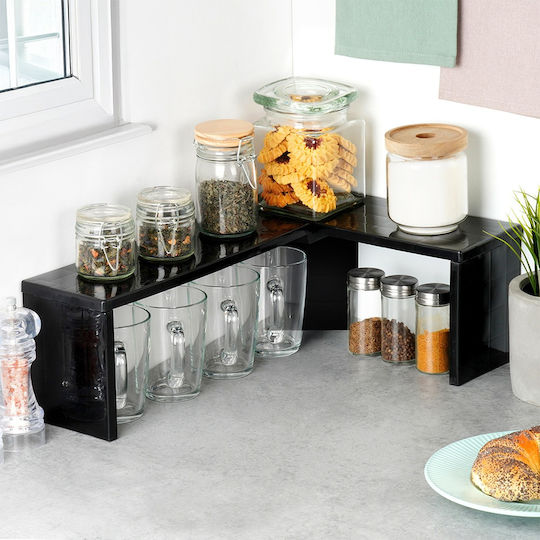 Vilde Tabletop Plastic Base 47x32x15.5cm Black