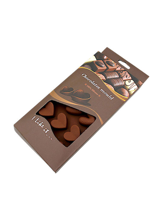 Formă de Patiserie pentru Bomboane de Ciocolată din Silicon 15 Locuri 21x10cm