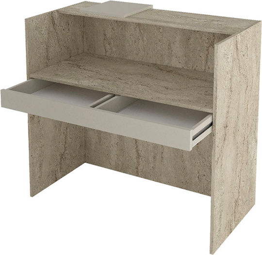 Megapap Navita Professional Reception Desk L113.6xW42xH111.8cm
