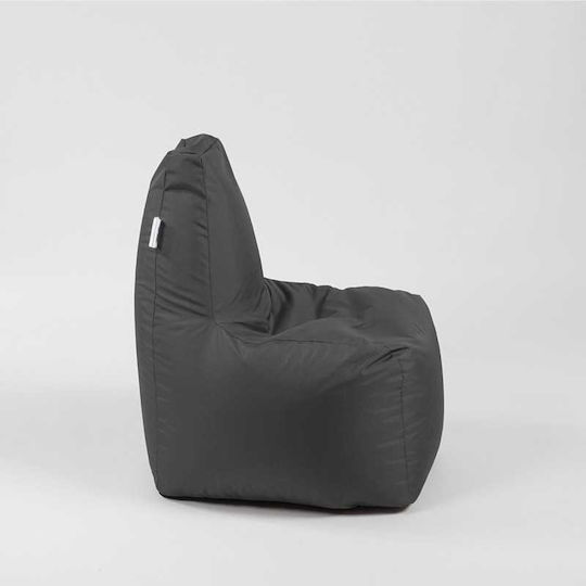 Bean Bag Chair Waterproof Dark Grey 50x40x55cm
