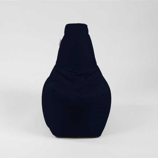 Bean Bag Chair Waterproof Navy Blue 50x40x55cm