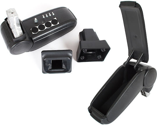 Opel Astra Ii G 98-05 Armrest Set Black Fabric + Mounting Kit