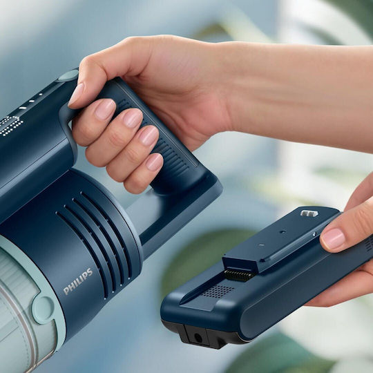 Philips XC5242/10 Rechargeable 2 in 1 Stick & Handheld Vacuum 25.2V Sage