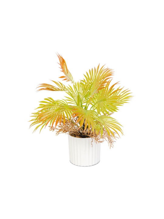 Plantă Palmier Artificială Decorativă 22 Cm În Ghiveci Design Realist Decor Acasă Birou