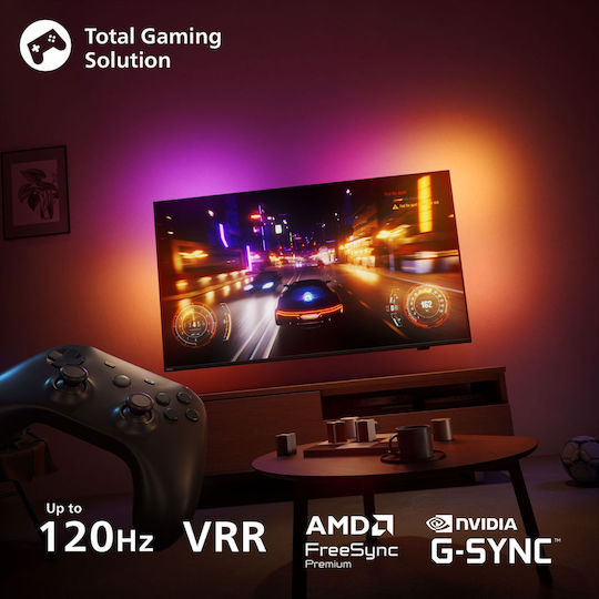 Philips Smart Τηλεόραση 48" 4K UHD OLED 4K Ambilight TV HDR (2025) 48OLED760/12