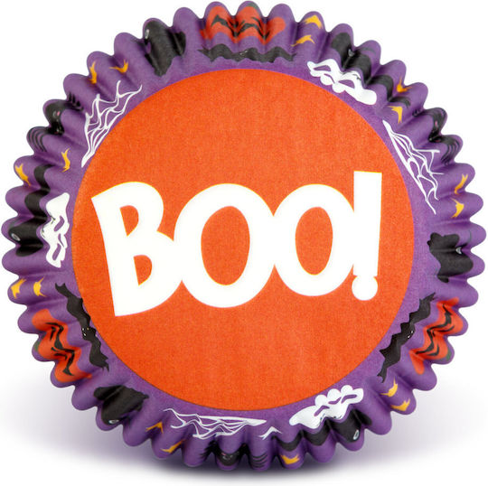 Halloween Decoration Cupcake Paper Set 4 Designs 7x5x3.2 Cm
